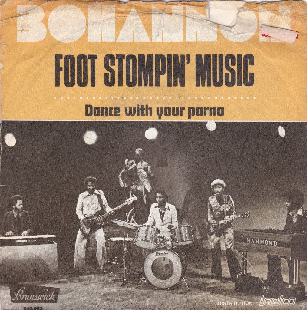 s 3499 Hamilton Bohannon – Foot Stompin' Music, Cd's en Dvd's, Gebruikt, Fotohoes, Overige genres, 7 inch