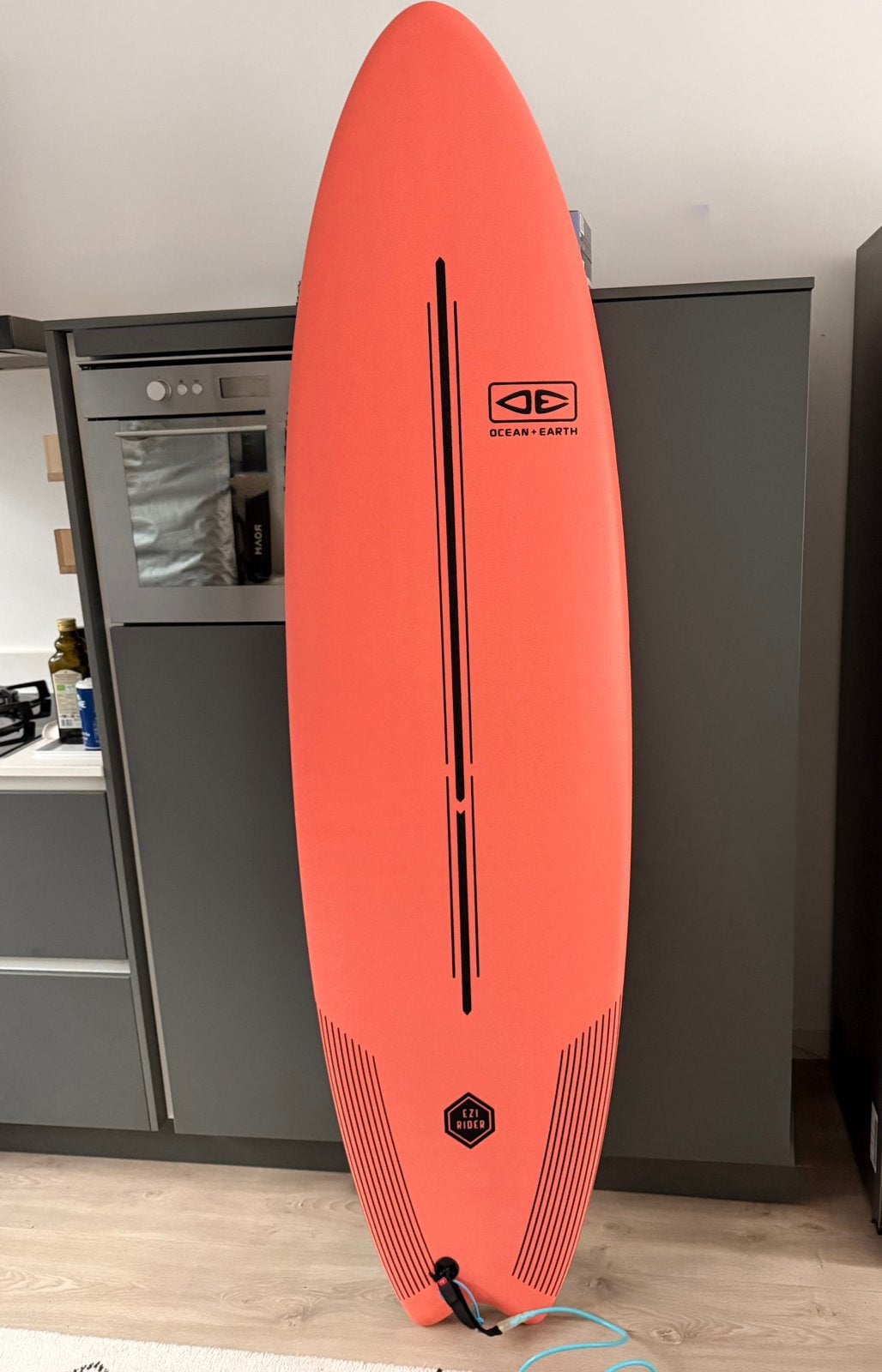 Ocean earth ezi rider 7" fully new surf softboard longboard, Watersport en Boten, Ophalen, Nieuw, Longboard, Met vinnen