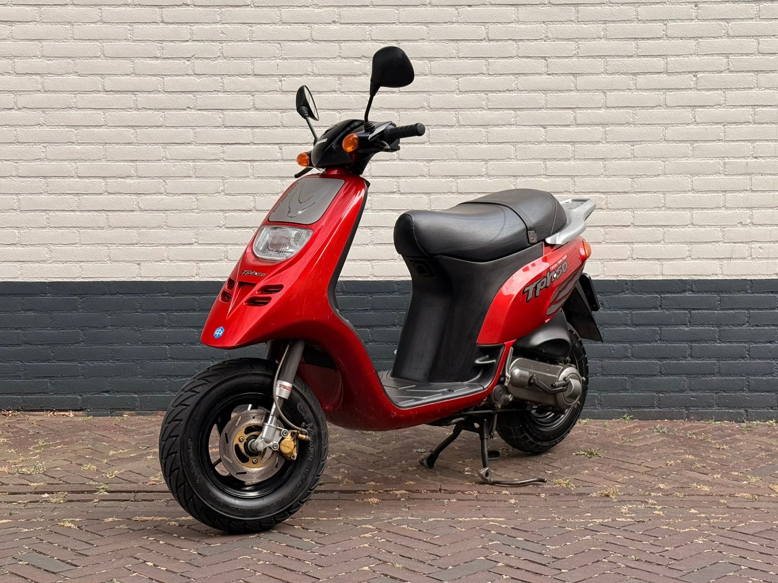 Piaggio Typhoon 50cc 2t TPH 50 TEC Brom kenteken, Fietsen en Brommers, Scooters | Piaggio, Ophalen, Zo goed als nieuw, Tweetakt