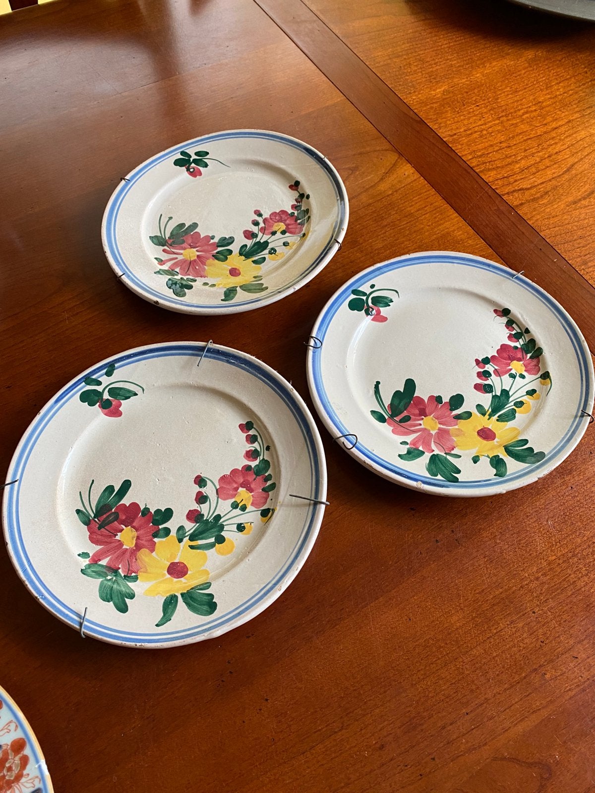 Italiaans aardewerk vintage boerenbont, Ophalen