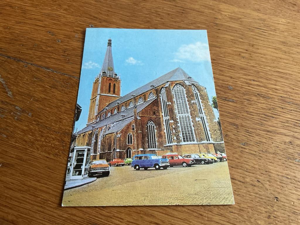 O3 Doesburg kerk auto telefooncel, Ophalen of Verzenden, 1960 tot 1980