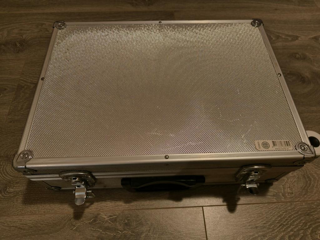 Aluminium koffer, Ophalen of Verzenden, Metaal, Minder dan 50 cm, Minder dan 35 cm