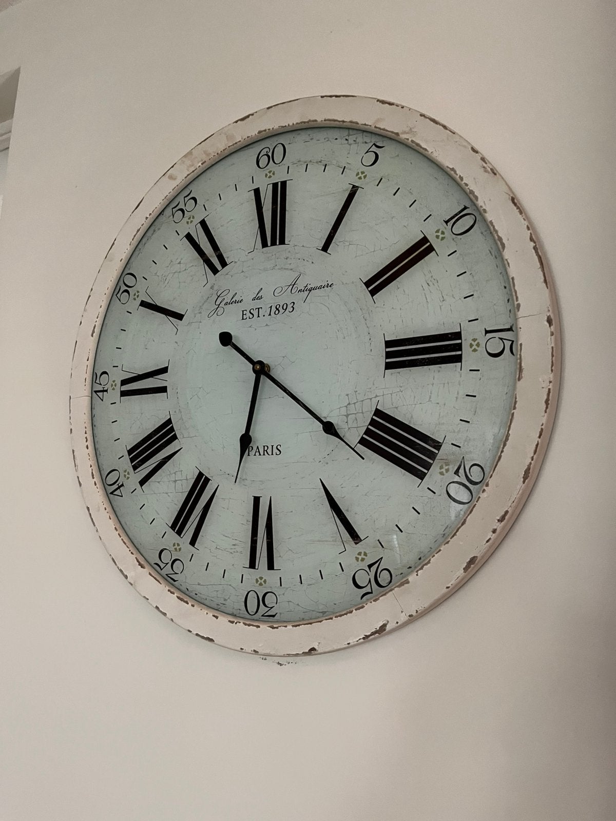 Klok landelijk, Ophalen, Zo goed als nieuw, Wandklok