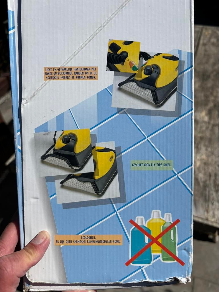 Stoommachine voor tegelvloeren en wanden, Ophalen of Verzenden