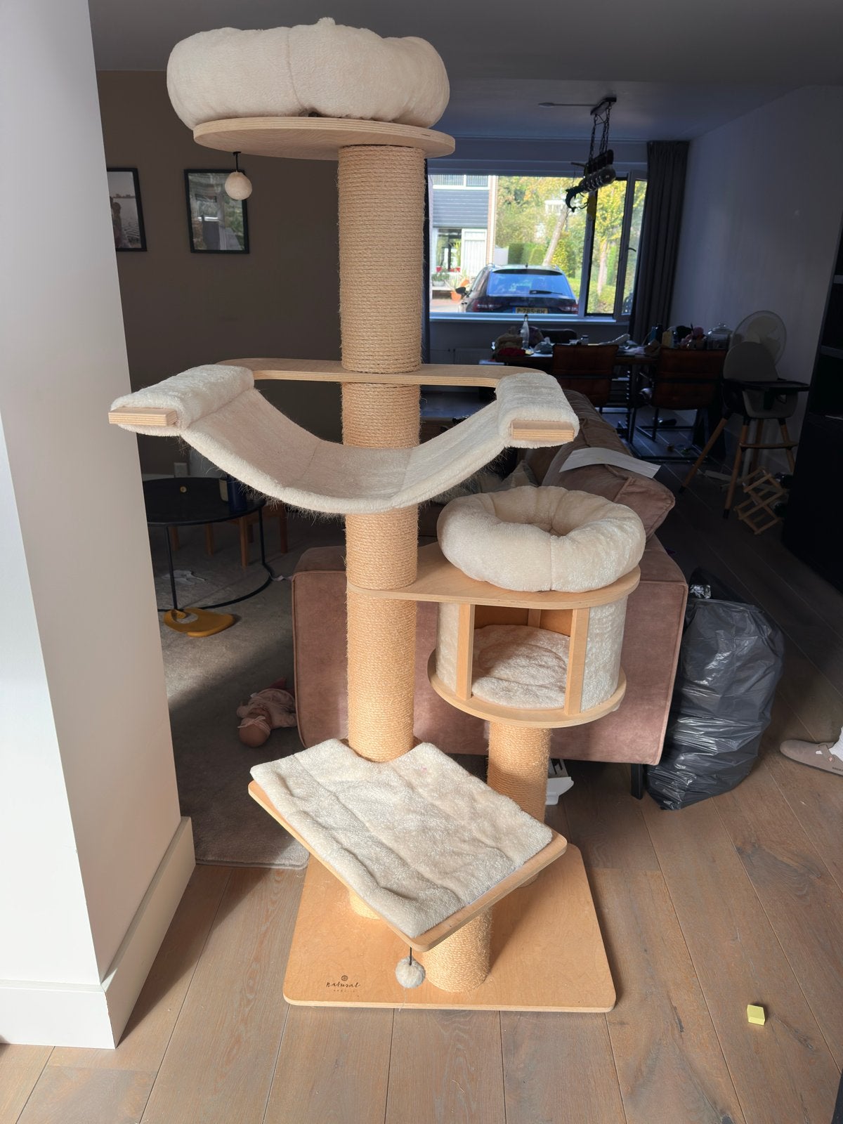 Kattenpaal meerdelig, Dieren en Toebehoren, Ophalen, Krabpaal