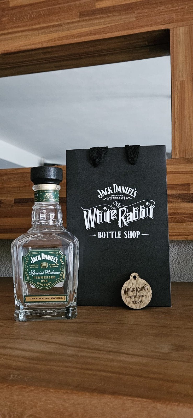 Jack Daniel's Special Release Tennessee Rye fles 146.1 proof, Ophalen of Verzenden, Gebruikt