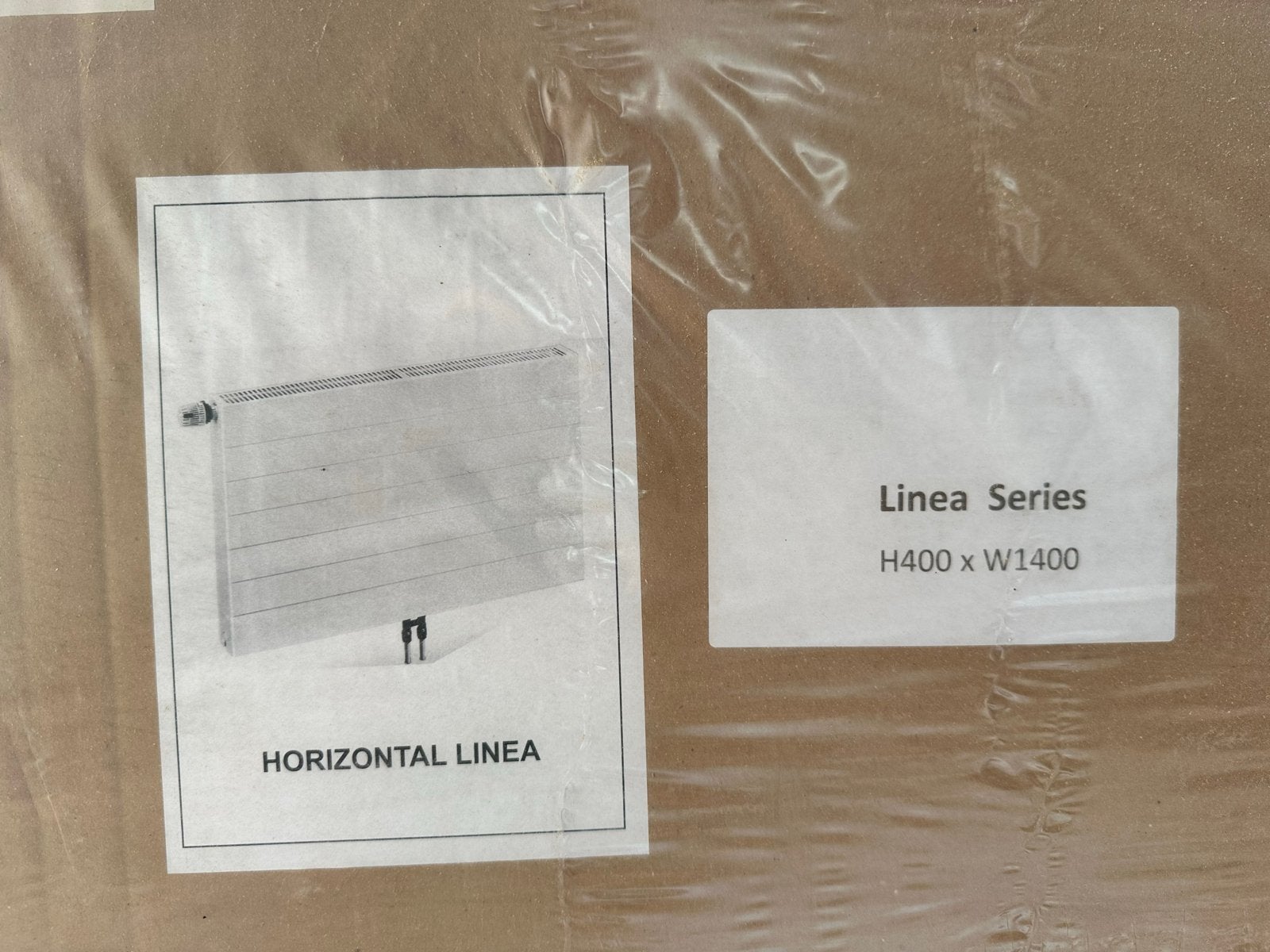 Nieuwe Innovia Linea Radiator H400 x B1400, 30 tot 80 cm, Radiator, Nieuw, Ophalen of Verzenden