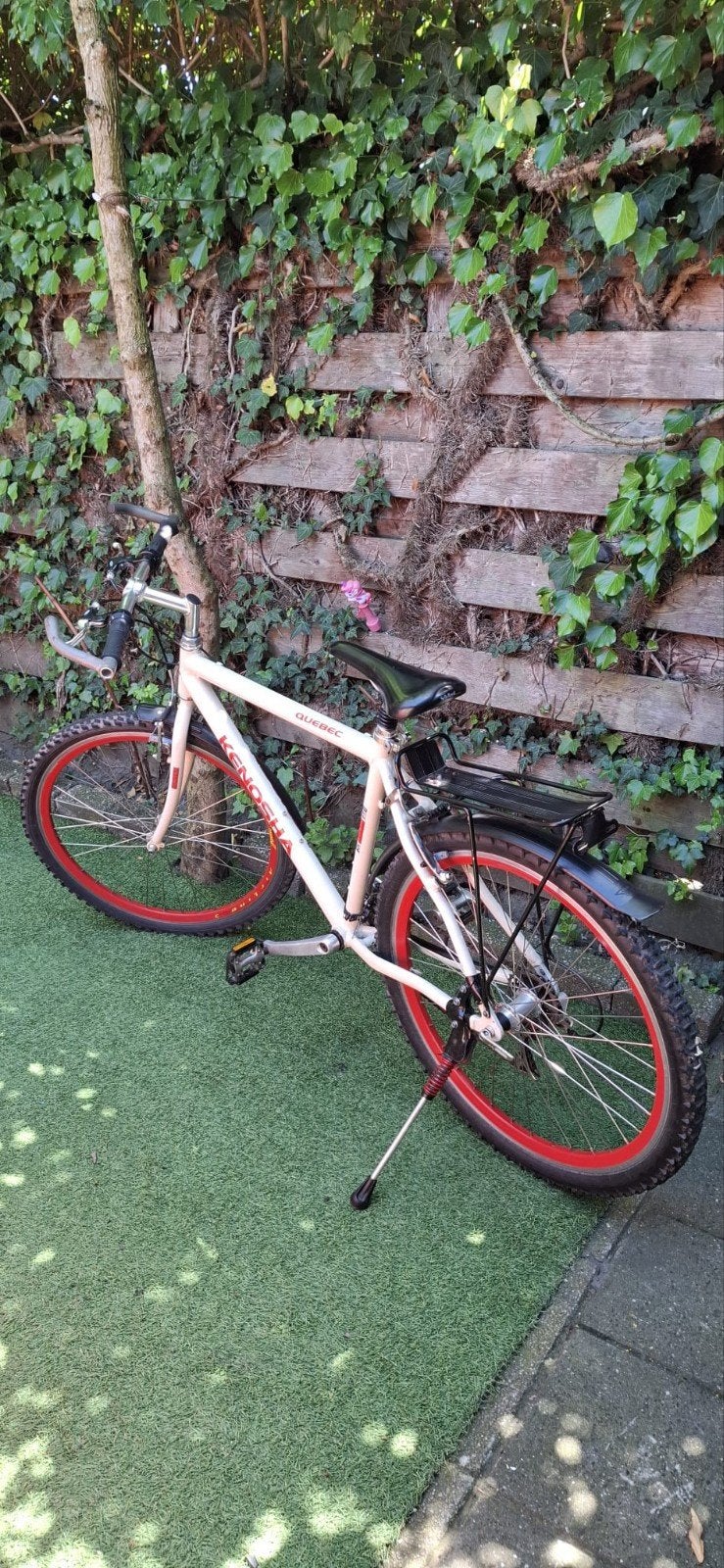 mooi fiets 26 inch, Fietsen en Brommers, Fietsen | Crossfietsen en BMX, Ophalen of Verzenden, Zo goed als nieuw, Staal, 24 inch of meer