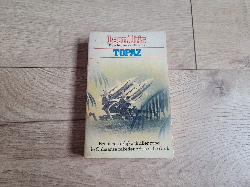 Topaz - Leon Uris ~ HH8061, Boeken, Ophalen of Verzenden, Niet van toepassing, Gelezen, Leon Uris