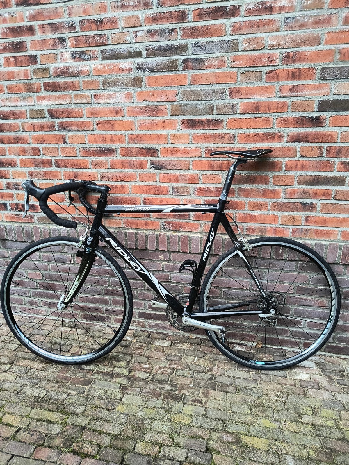Ridley Brontes Racefiets 60cm – Shimano Ultegra – Aluminium/, Gebruikt, Velgrem, Aluminium, 15 tot 20 versnellingen