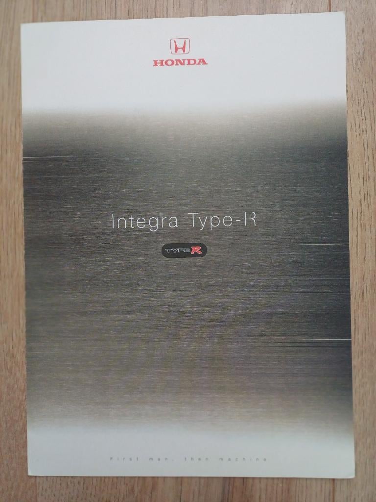 Honda Integra Type-R brochure uit België, Ophalen of Verzenden, Zo goed als nieuw, Honda