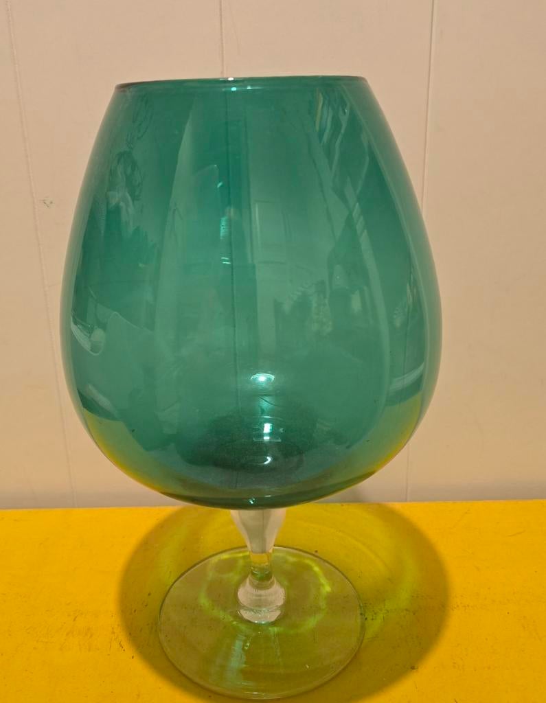 Decoratief glas/coupe, Overige kleuren, Ophalen of Verzenden, Minder dan 50 cm, Glas