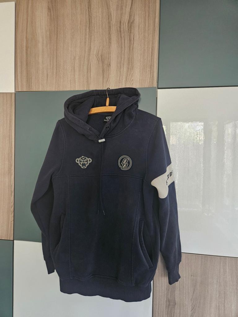 Black bananas trui/hoodie, Ophalen of Verzenden, Zo goed als nieuw, Maat 46 (S) of kleiner, Blauw