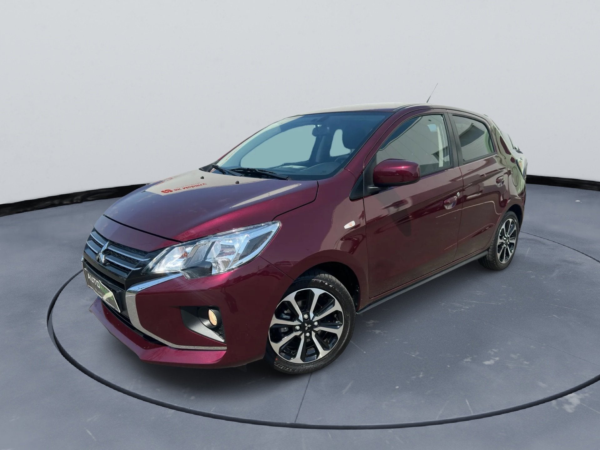 Mitsubishi Space Star 1.2 Intense+ Cruise controle Achteruit, Automaat, Stof, Gebruikt, Zwart
