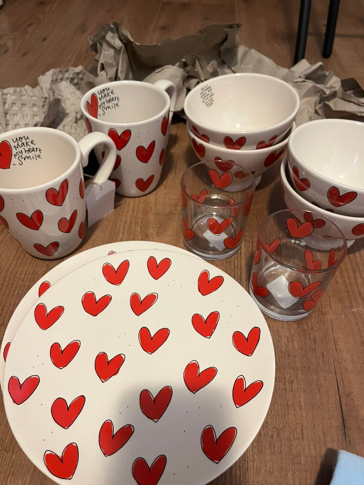Valentijnscollectie Blond Amsterdam rode hartjes, Ophalen, Overige materialen, Blond Amsterdam, Nieuw