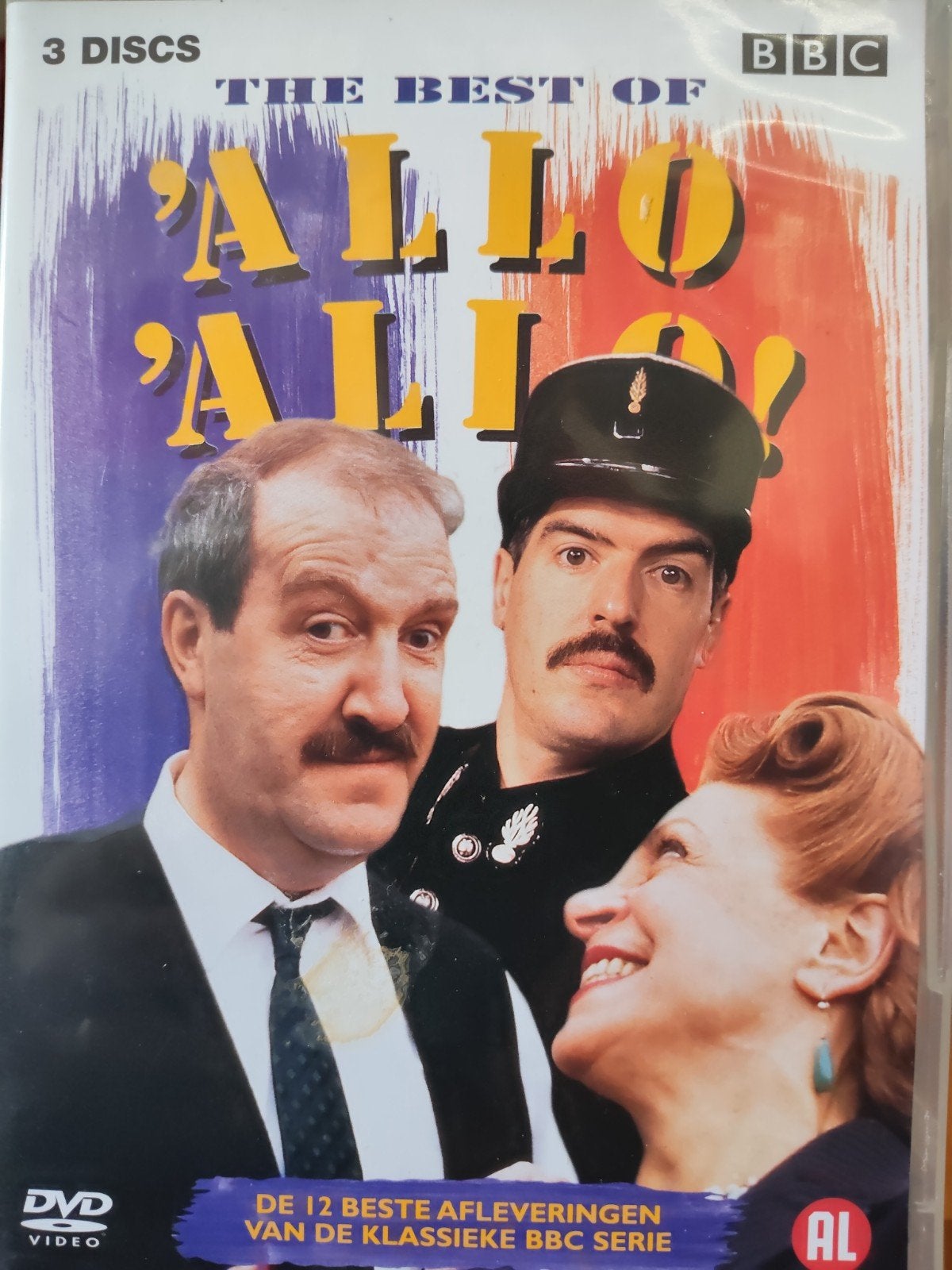 The Best of 'Allo 'Allo! 3 Discs Dvd NL ZGAN, Alle leeftijden, Inclusief doosje, Ophalen of Verzenden, Zo goed als nieuw