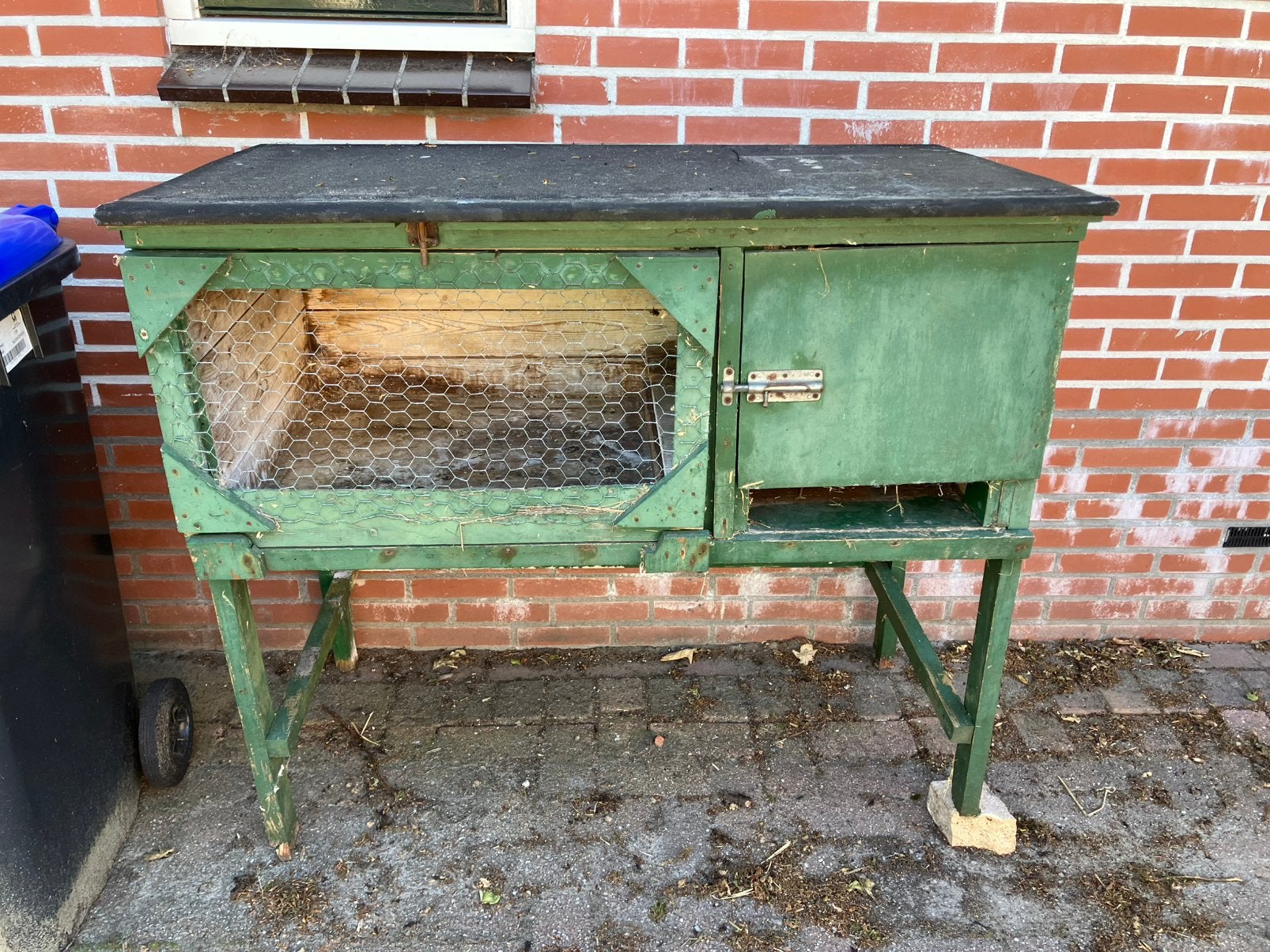 Konijnenhok, Dieren en Toebehoren, Knaagdieren en Konijnen | Hokken en Kooien, Ophalen, 90 cm of meer, Hok, 110 cm of meer