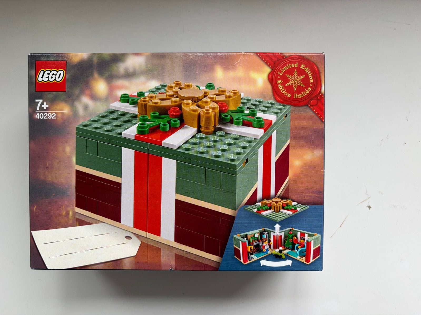 LEGO 40292 Kerstcadeau doos Limited Edition, Lego, Overige thema's, Denemarken, Nieuw