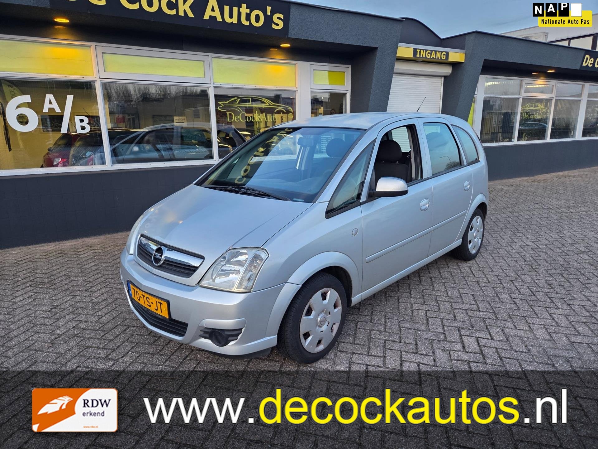 Opel Meriva 1.6-16V Enjoy/TREKHAAK, Auto's, Voorwielaandrijving, 15 km/l, Gebruikt, 4 cilinders
