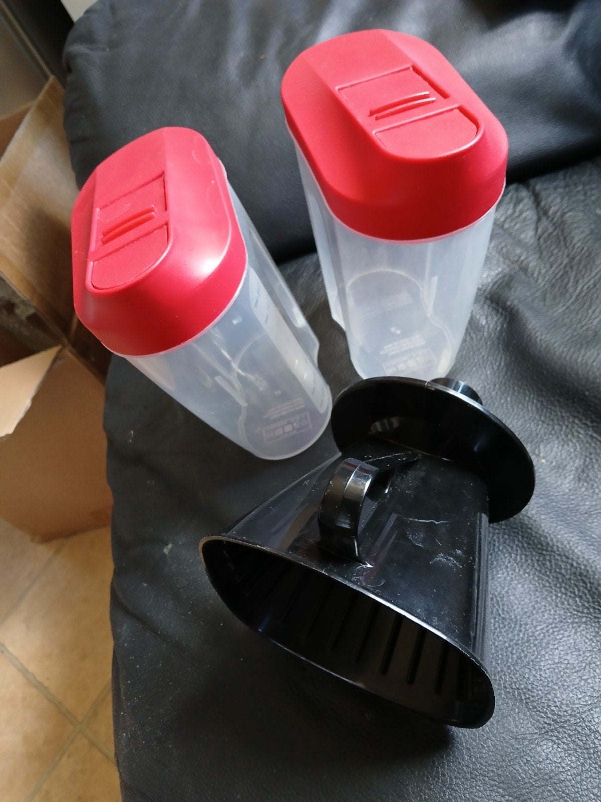 2x voorraad bakken en koffie filter, Huis en Inrichting, Keuken | Tupperware, Ophalen of Verzenden