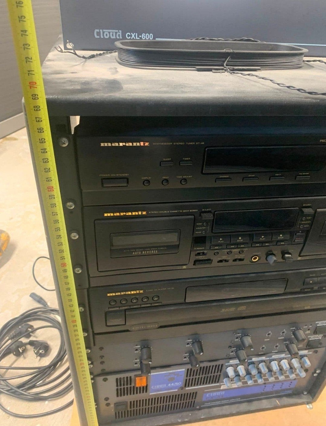 Marantz sterio toren met geluidmengpaneel (70x52x40 cm), Ophalen