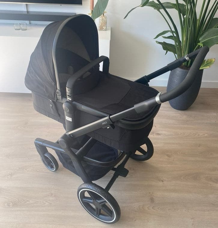 Joolz Day³ kinderwagen – zwart – inclusief reiswieg, Gebruikt, Duowagen, Combiwagen, Ophalen