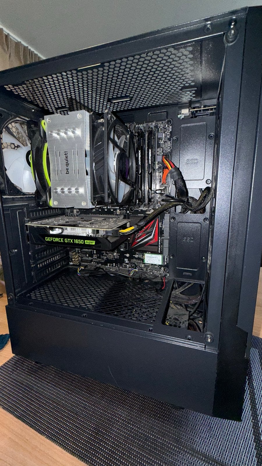 Gaming PC met GeForce GTX 1650 Super en i7 processor, Gebruikt, Ophalen of Verzenden, Gaming, SSD