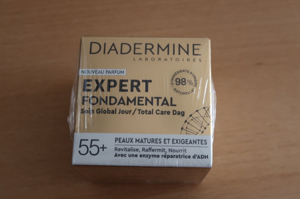 Nieuw Diadermine expert fondamental 55+ 50ml, Ophalen of Verzenden, Nieuw, Gehele gezicht, Verzorging