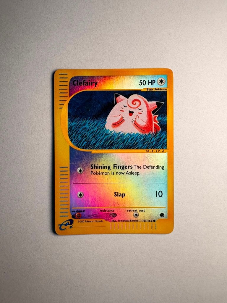 Clefairy (EX 101) REVERSE HOLO, Ophalen of Verzenden, Zo goed als nieuw, Losse kaart