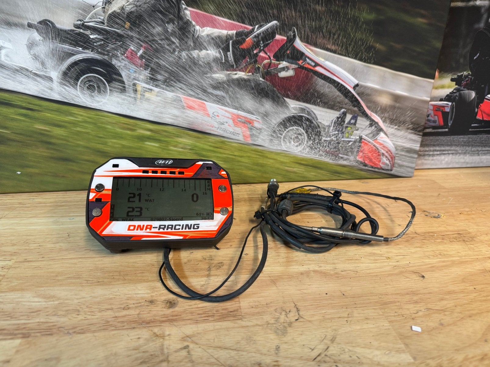 Mychron 5 2T met sensoren!!, Sport en Fitness, Karting, Ophalen of Verzenden, Kart