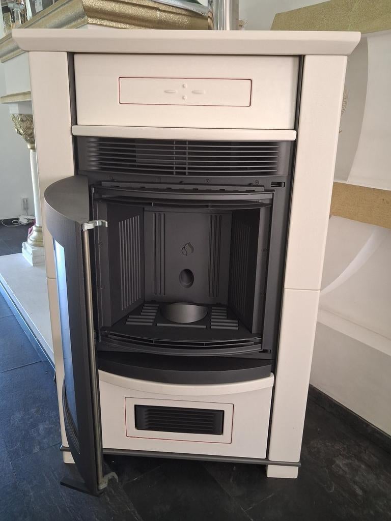 Piazzetta Ginevra 15kW Pelletkachel met Levering + Garantie, Ophalen, Gebruikt, Overige brandstoffen, Pelletkachel