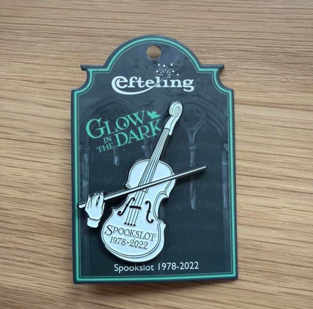 Efteling Spookslot pin, Ophalen of Verzenden, Nieuw, Button of Speldje