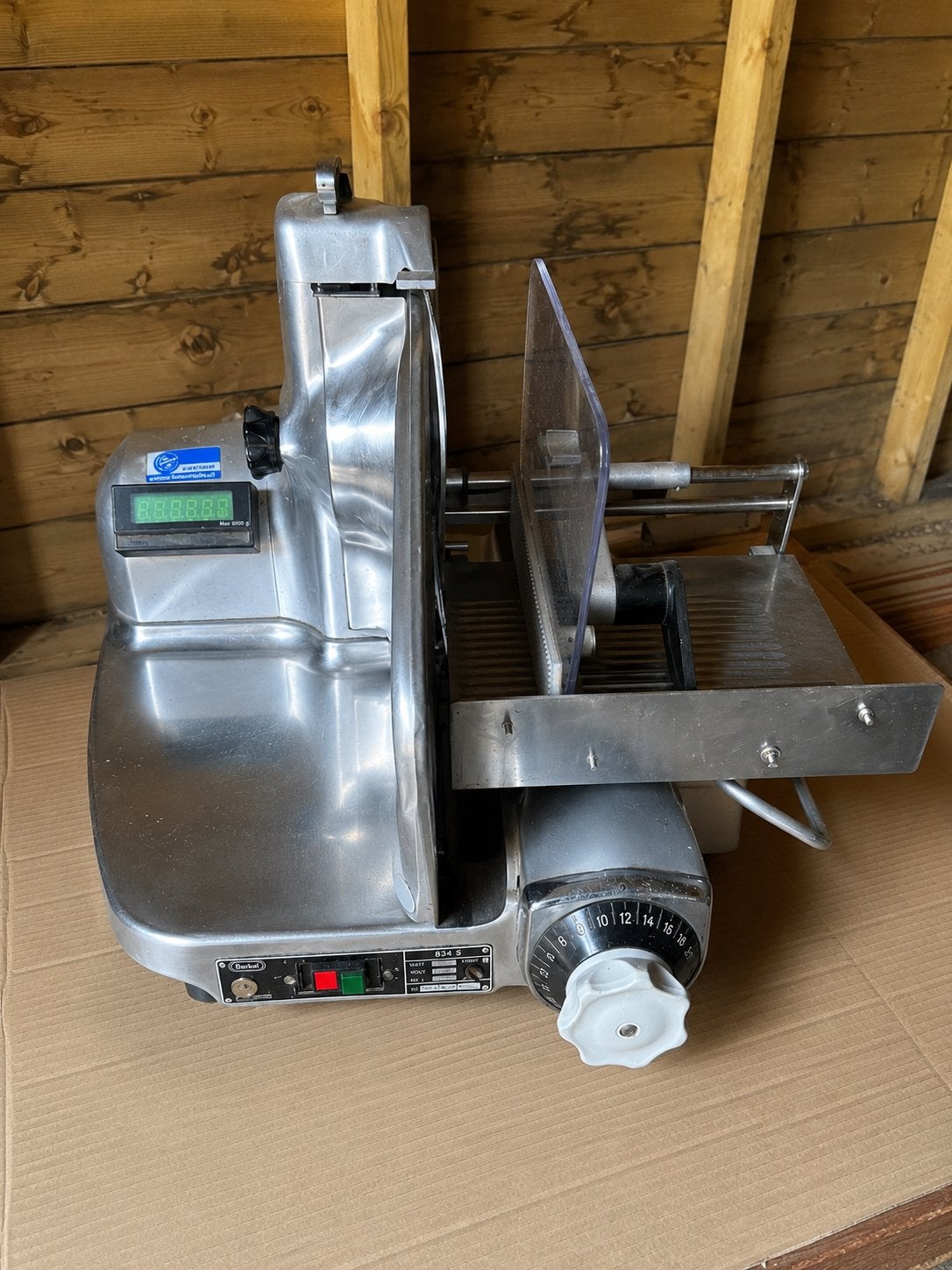 Berkel 834 S Snijmachine, Huis en Inrichting, Keuken | Keukenbenodigdheden, Gebruikt, Ophalen