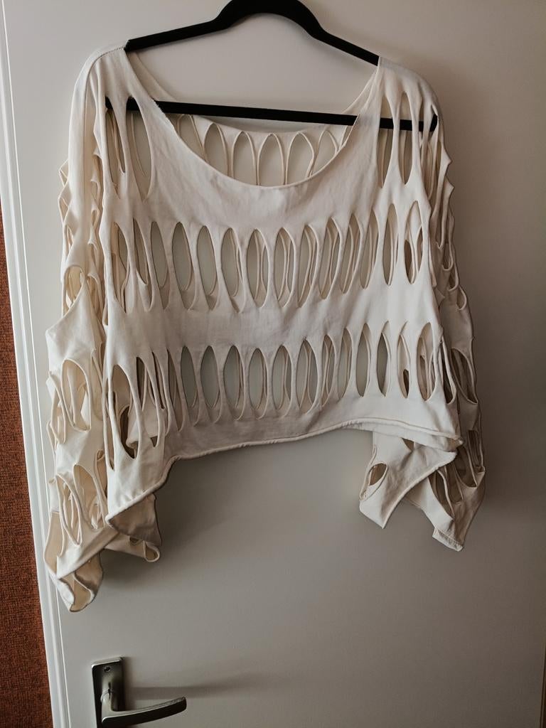 Gatenshirt Moonshine, Ophalen of Verzenden, Zo goed als nieuw, Beige, Korte mouw