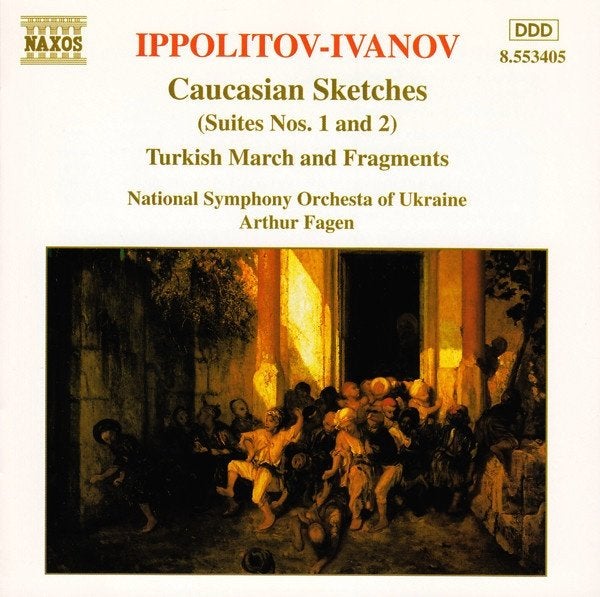 IPPOLITOV-IVANOV Caucasian sketches CD FAGEN NAXOS, Ophalen of Verzenden, Modernisme tot heden, Gebruikt, Orkest of Ballet