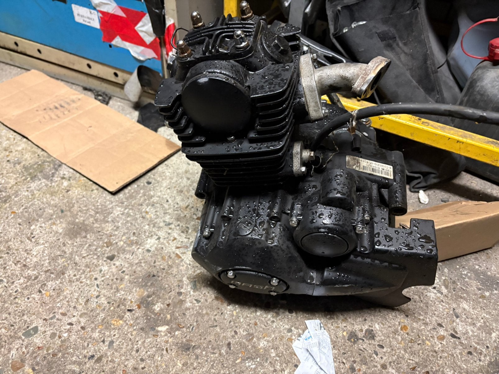 Mash 4t blok (motorblok 50cc), Ophalen, Gebruikt, Blok