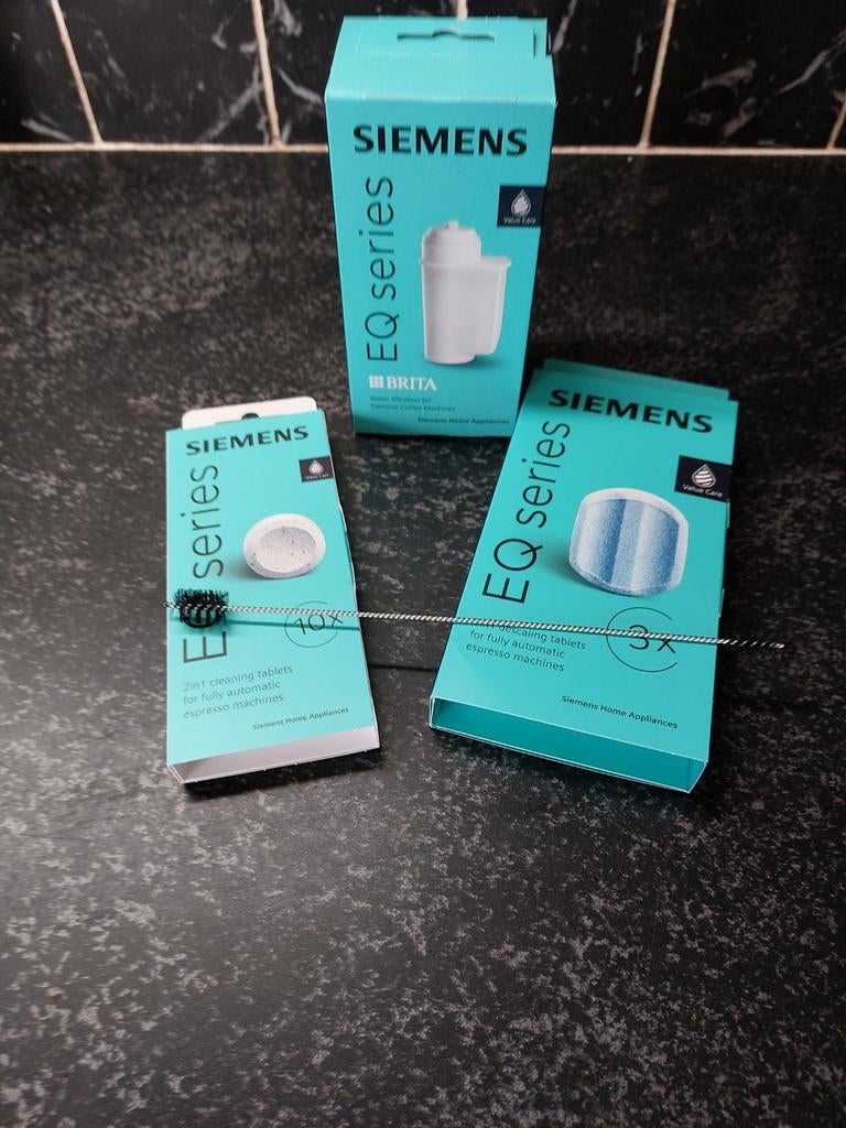 Siemens EQ series onderhoudset voor koffiemachines, Reiniging en onderhoud, Nieuw, Ophalen of Verzenden, Siemens