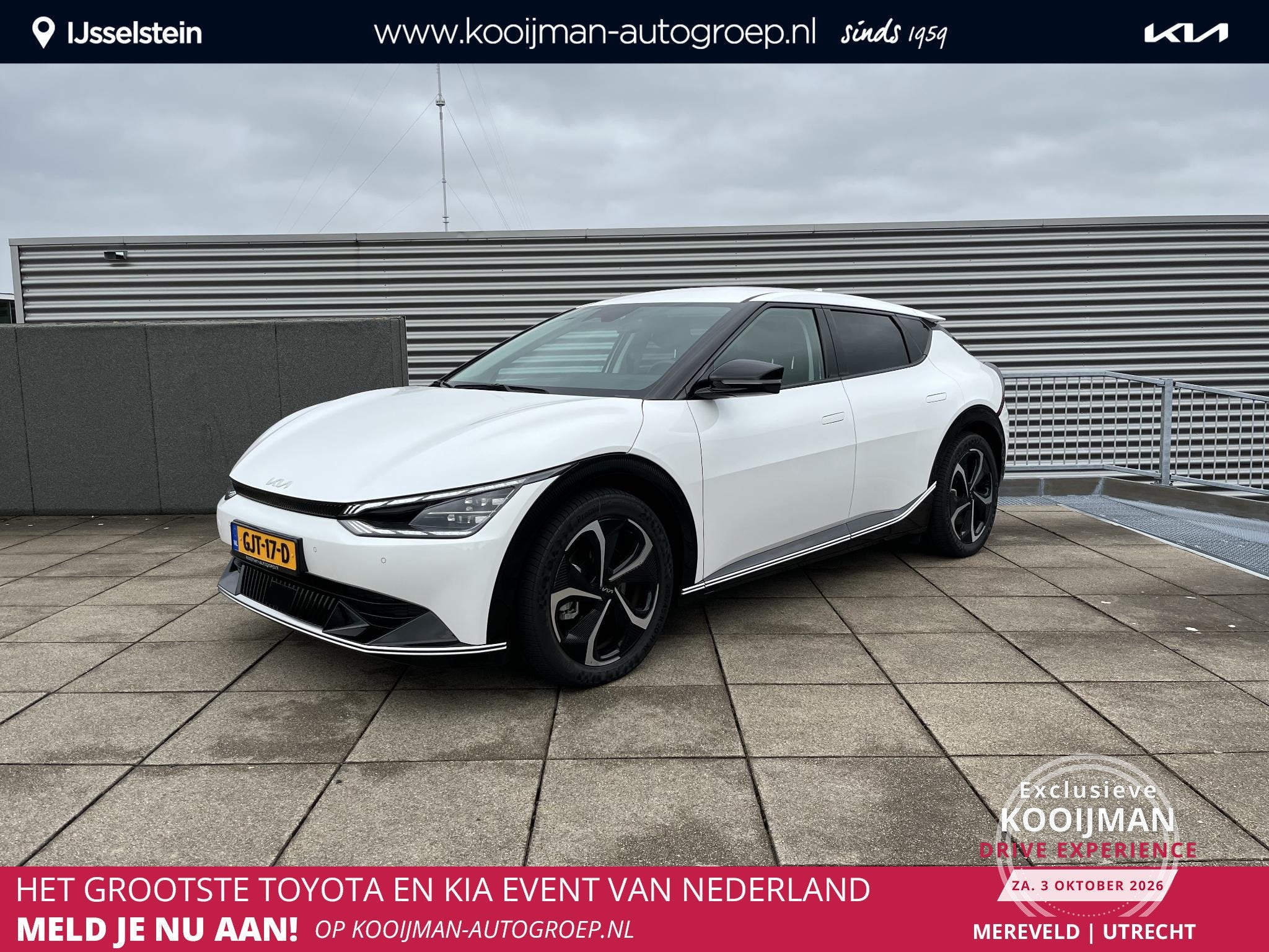 Kia EV6 Edition Advanced 77.4 kWh NETTO DEAL! 1600KG trekgew