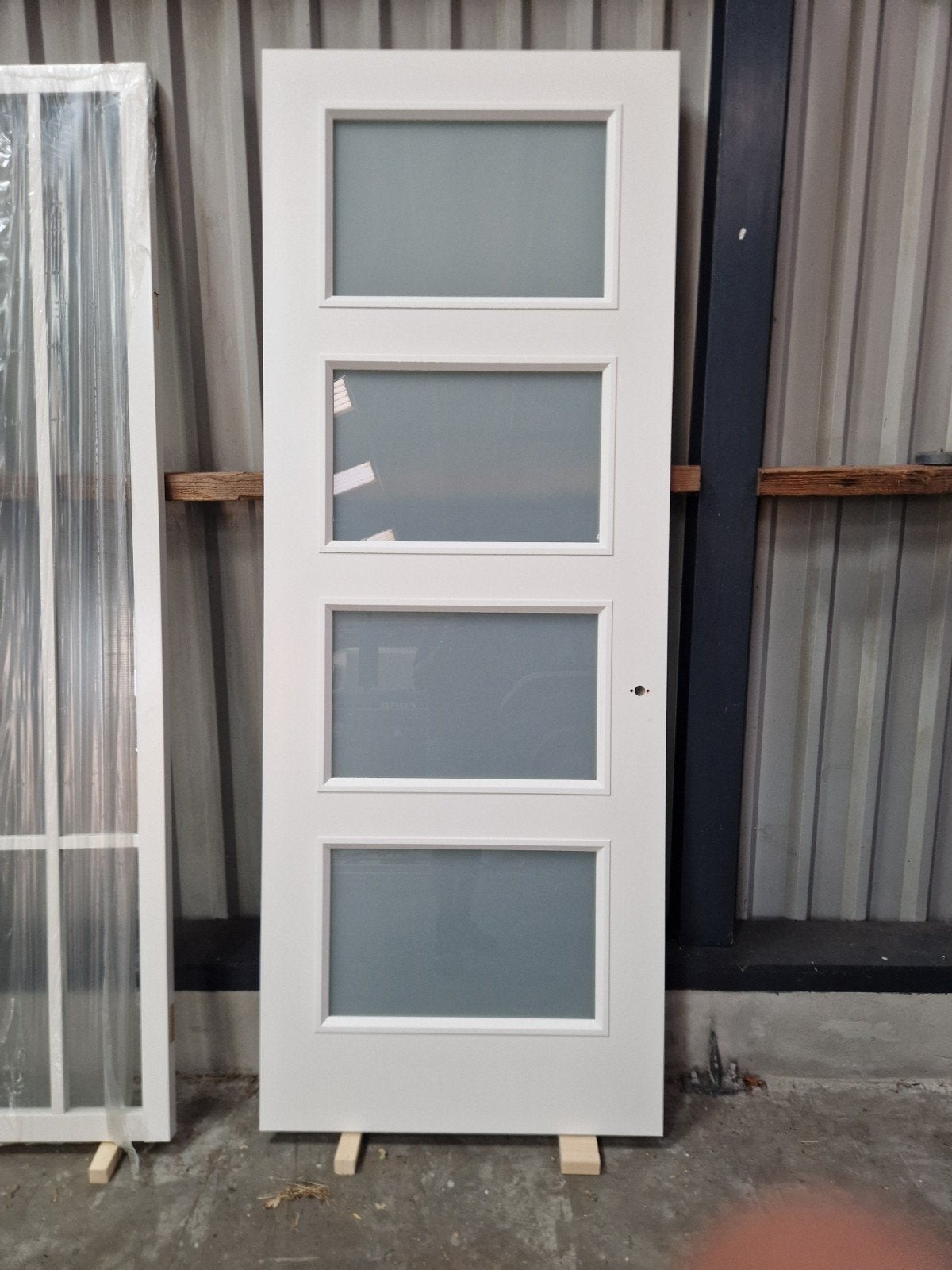 opdekdeur berkvens 2515x930  glas linksdraaiend, Ophalen, 80 tot 100 cm, 215 cm of meer, Binnendeur