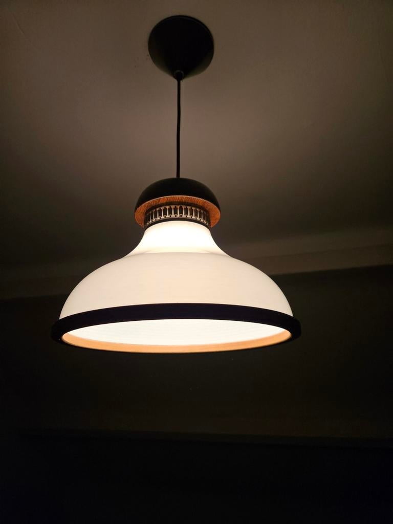 Vintage steinhauer hanglamp, Ophalen of Verzenden