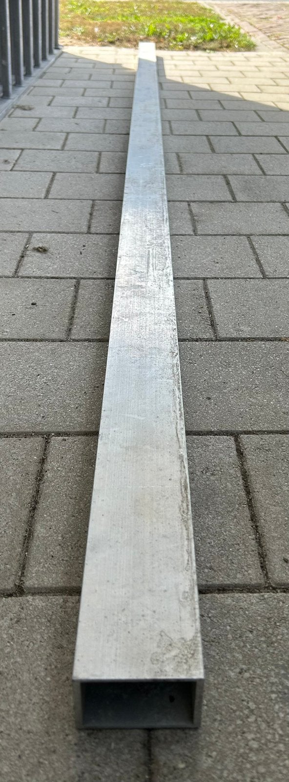 Aluminium koker profiel, Ophalen, Zo goed als nieuw, Aluminium