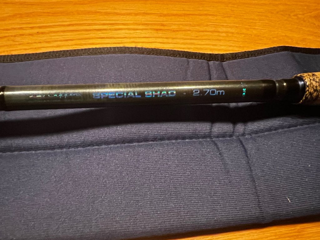 Luc Coppens Special Shad 2.70, Watersport en Boten, Ophalen of Verzenden, Zo goed als nieuw, Werphengel
