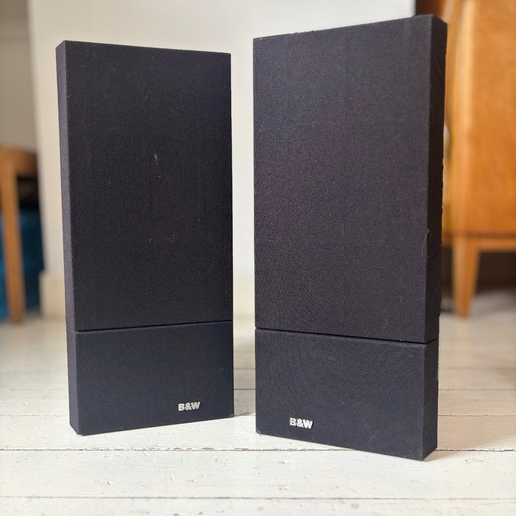 B&W 202i - Prachtige speakers, Ophalen, Gebruikt, Inclusief kabels, 60 tot 120 watt