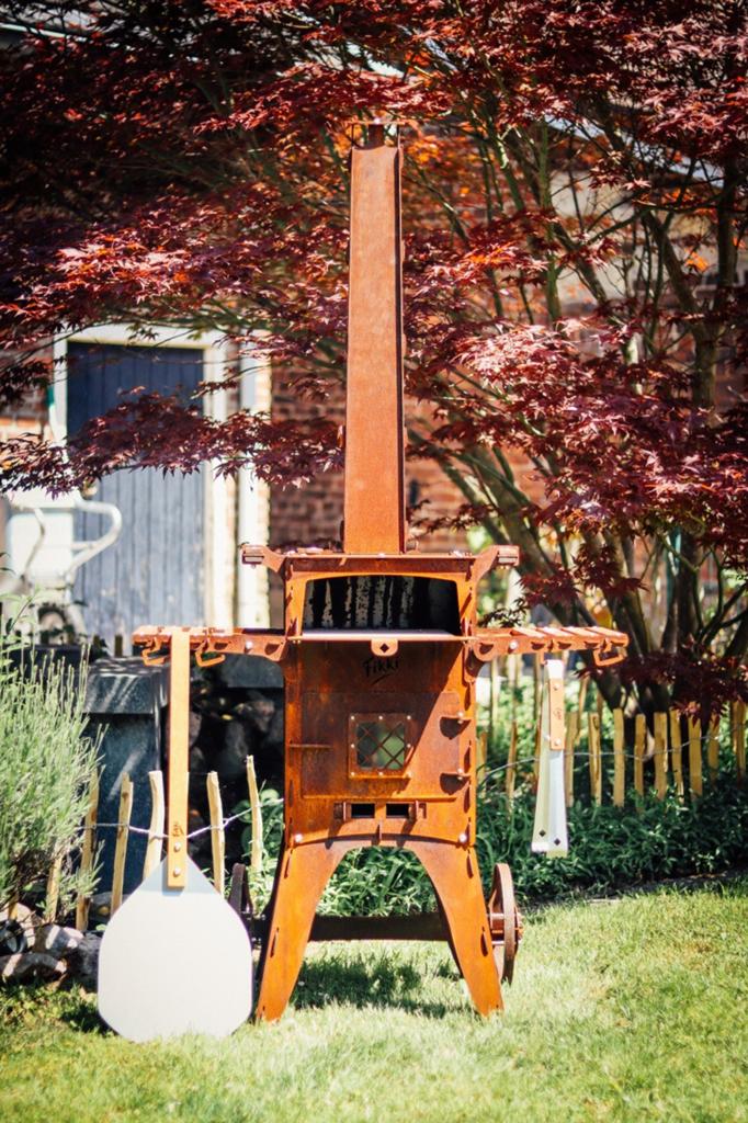 Fikki Outdoor Oven, tuinhaard, pizzaoven en bbq in één, Ophalen, Nieuw