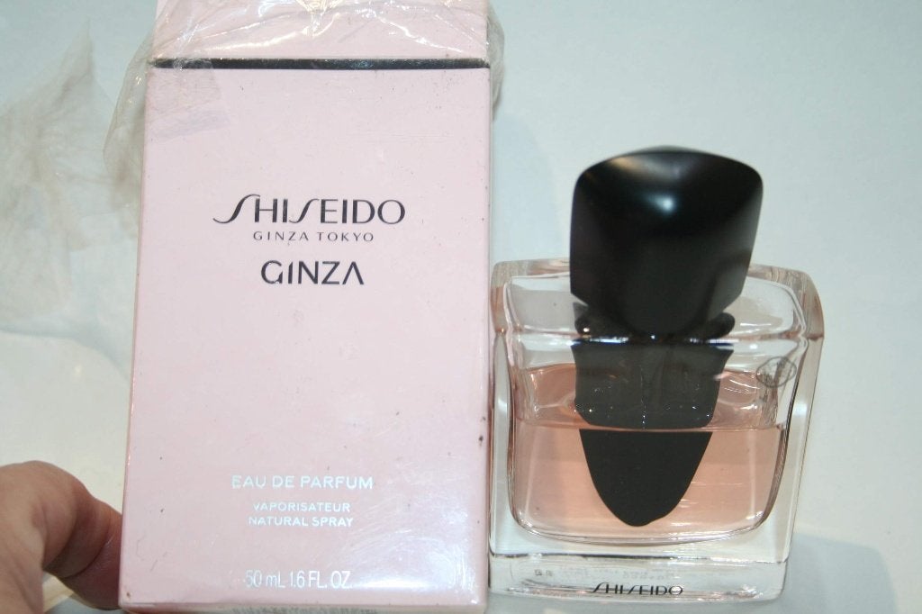 Shiseido Ginza Tokyo Eau De Parfum rest 25 van 50 ml OVP, Verzenden, Gebruikt