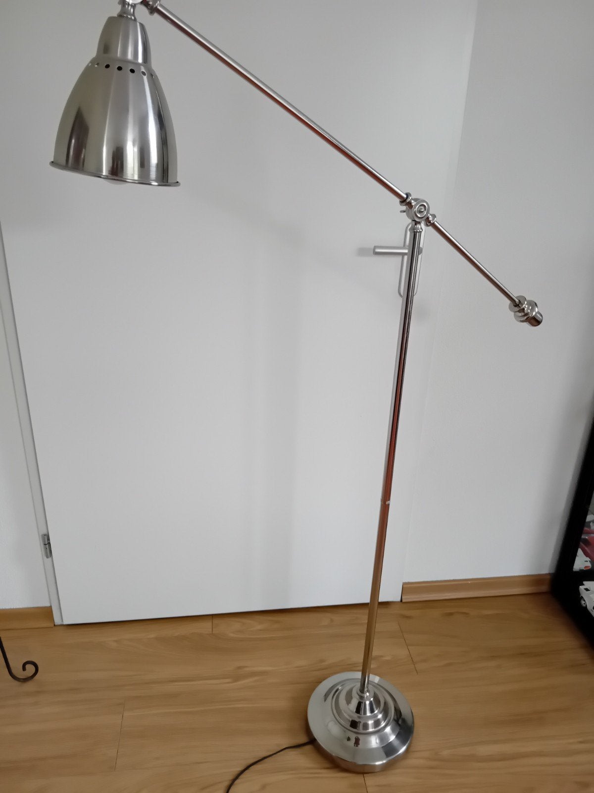 Ikea Barometer vloerlamp, Ophalen, Gebruikt, E27 (groot), Metaal
