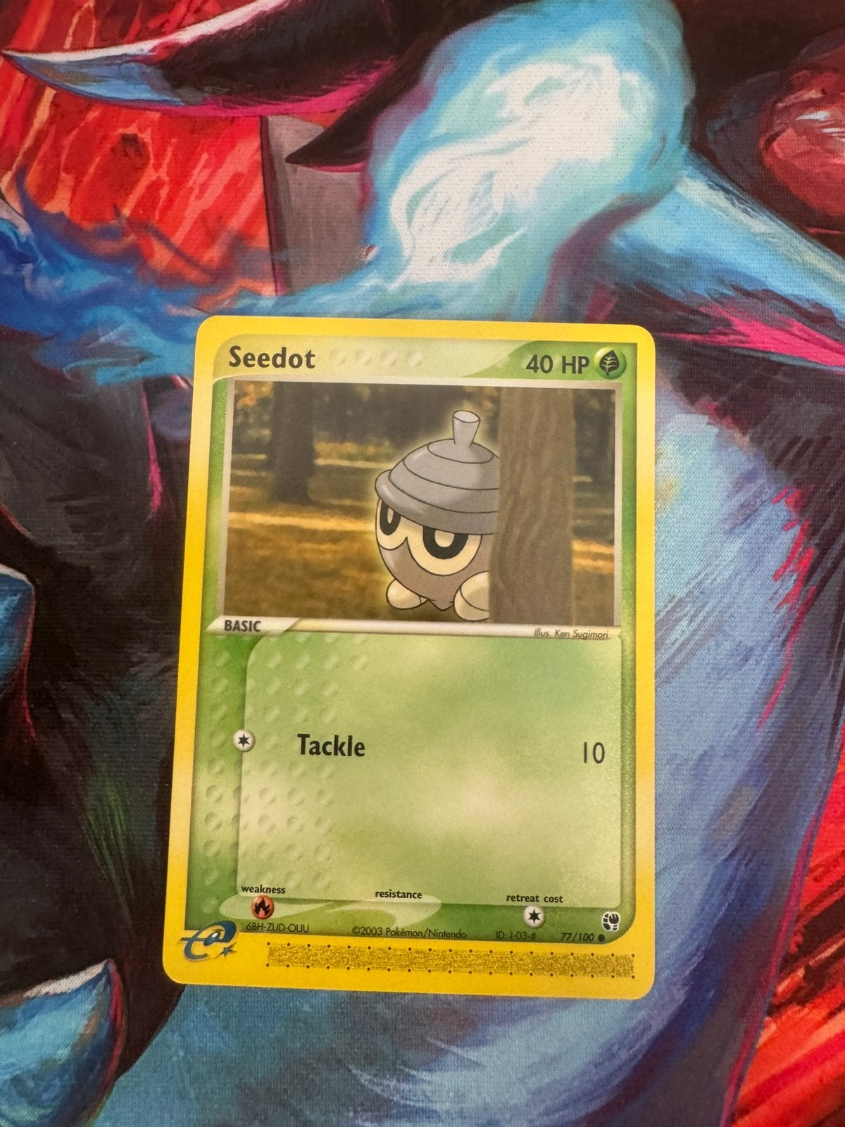 Pokémon kaarten Seedot #77, Ophalen of Verzenden, Zo goed als nieuw, Losse kaart