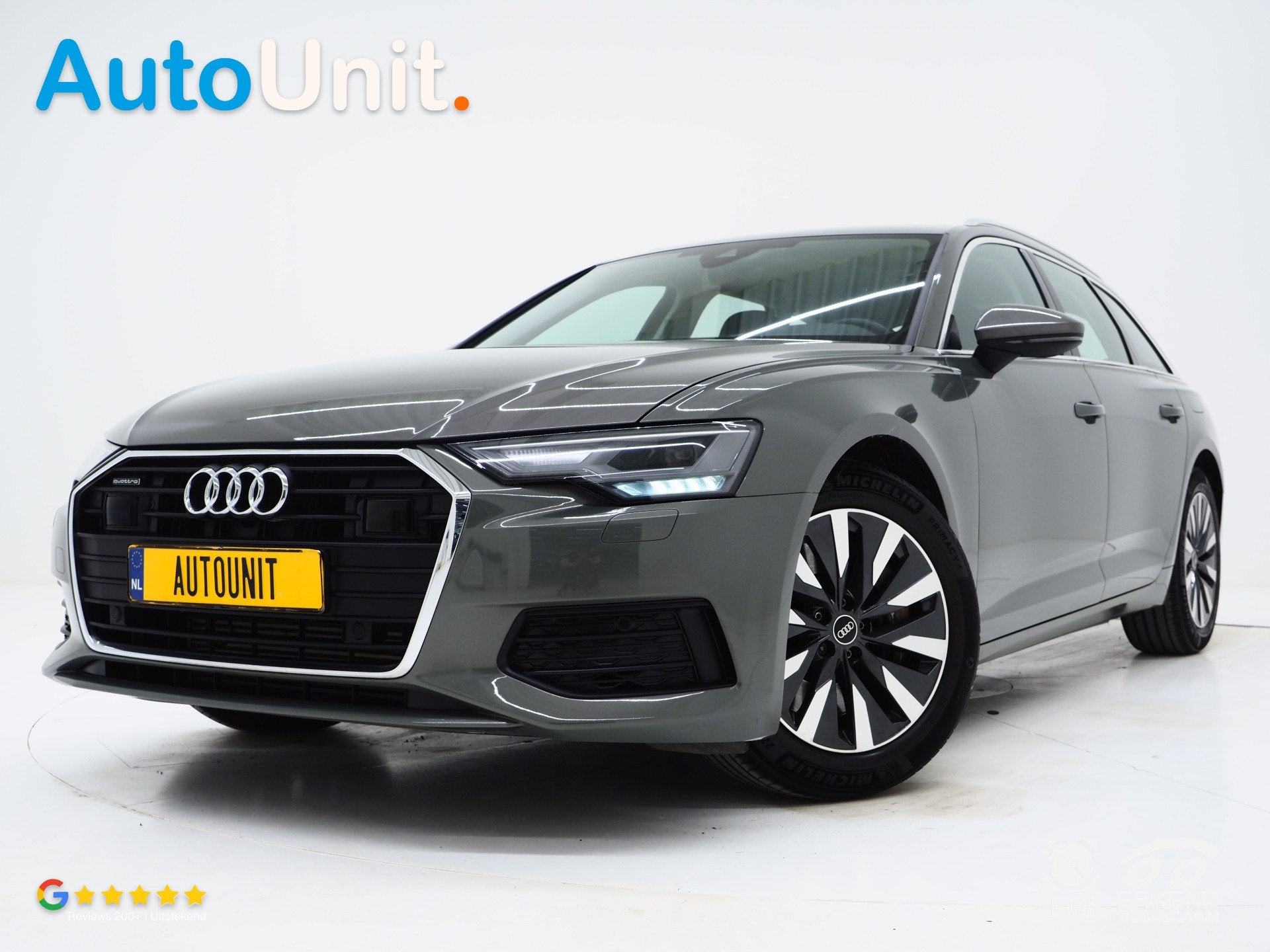 Audi A6 Avant 50 TFSI e quattro | Leder | Trekhaak | Camera, Automaat, Dealer onderhouden, 77 km/l, Gebruikt