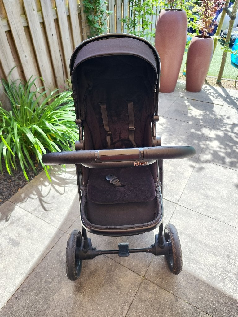 Kinderwagen b.bee, Kinderen en Baby's, Kinderwagens en Combinaties, Combiwagen, Ophalen, Overige merken, Verstelbare duwstang