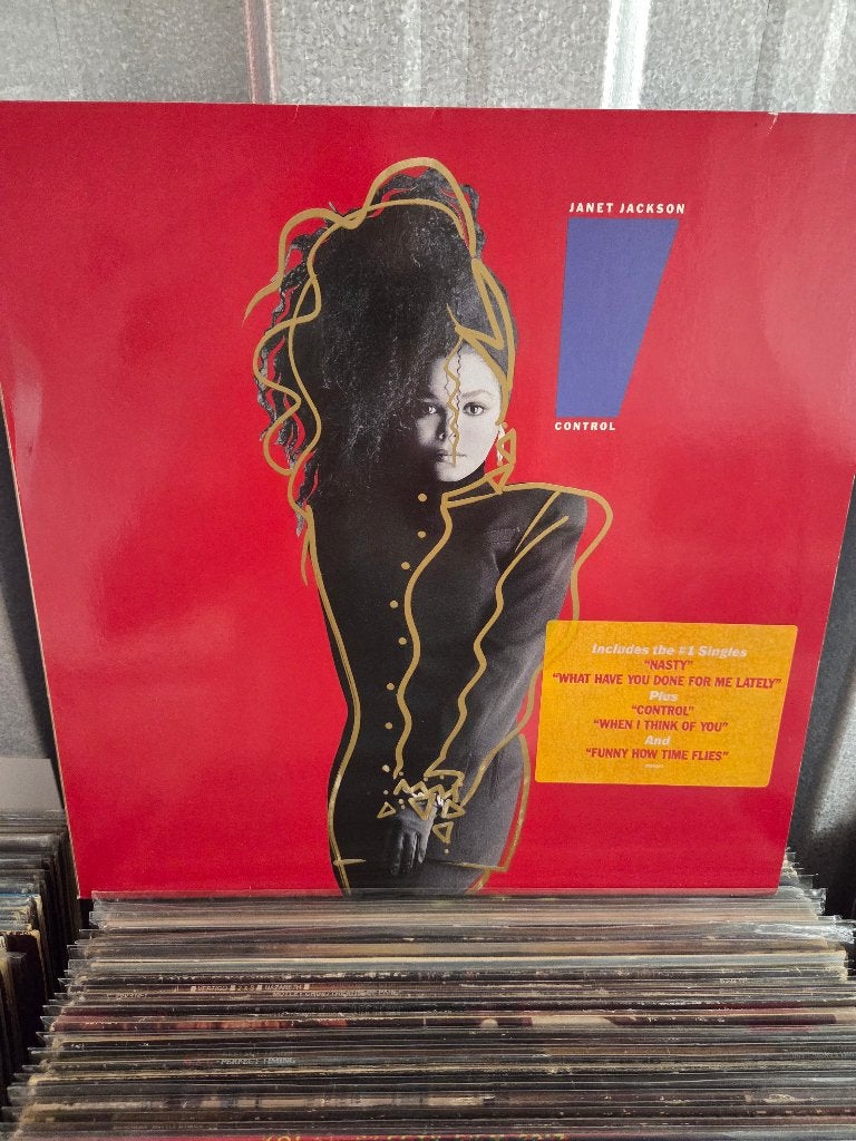 Vinyl lp JANET JACKSON: CONTROL, Inclusief binnenhoes, Ophalen of Verzenden, Gebruikt, 12 inch